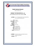 美国消费者权益保护机构CPSC证书...
