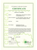 ELI（全球高效照明）认可证书...