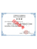 中国职业卫生协会证书