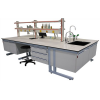 博兰特提供专业的实验室家具,实验台,中央实验台,实验室边台